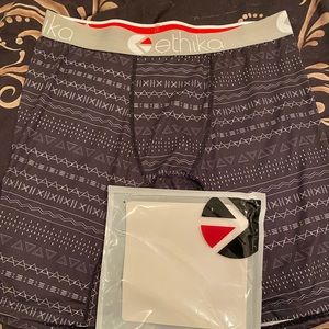 Ethika The Staple Men's Black Boxer Briefs Size Medium New in Pack